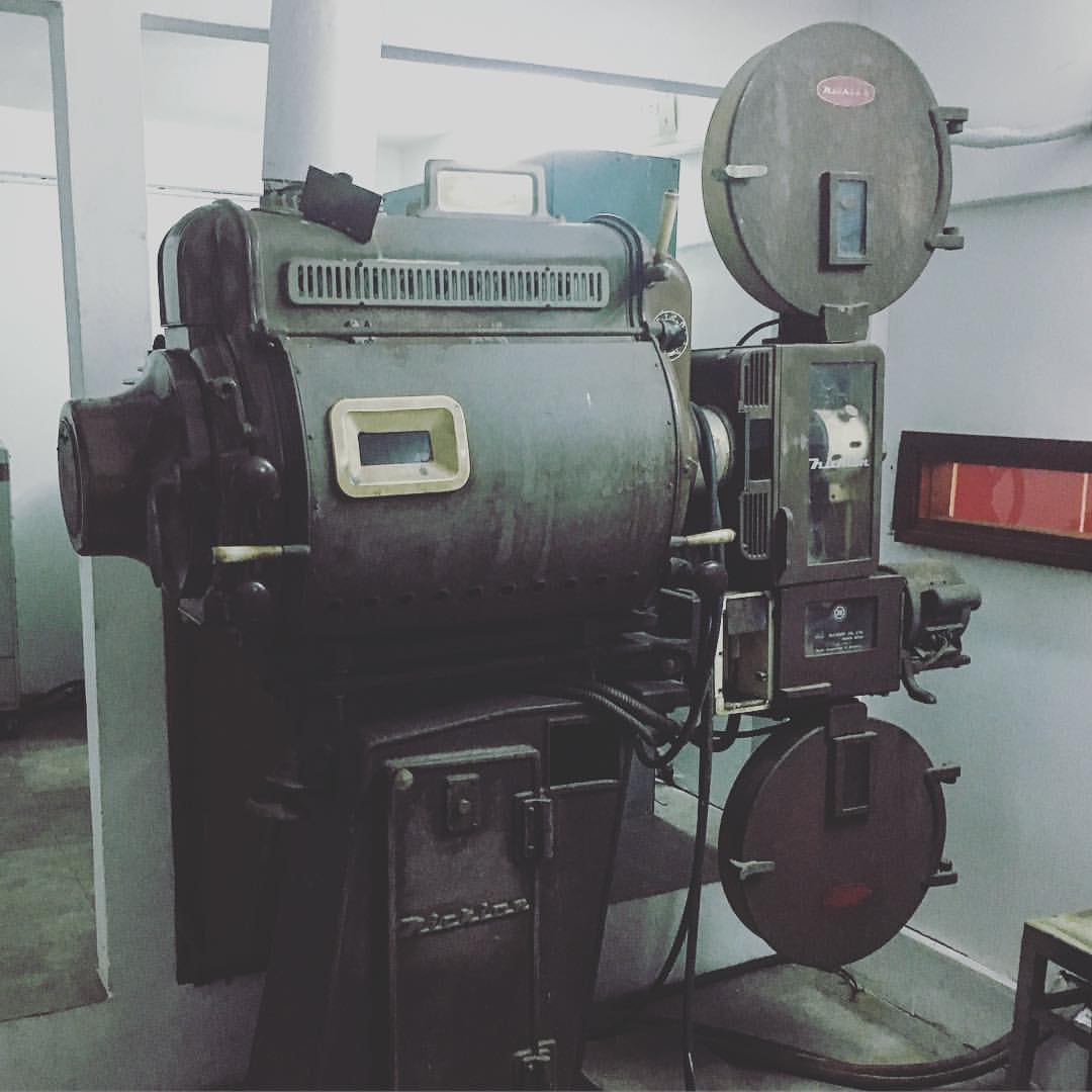 old time movie projector