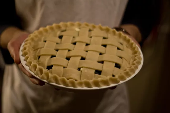 Here's a recipe for your pie hole